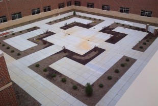 Internal Courtyard at the New Donegal High School in Lancaster PA