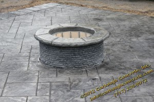 A gorgeous fire pit