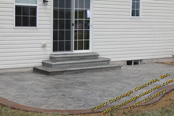 Regal Ashlar Stamped Concrete Hanover Pa Carbaugh Concrete Contractor Hanover Pa 2514